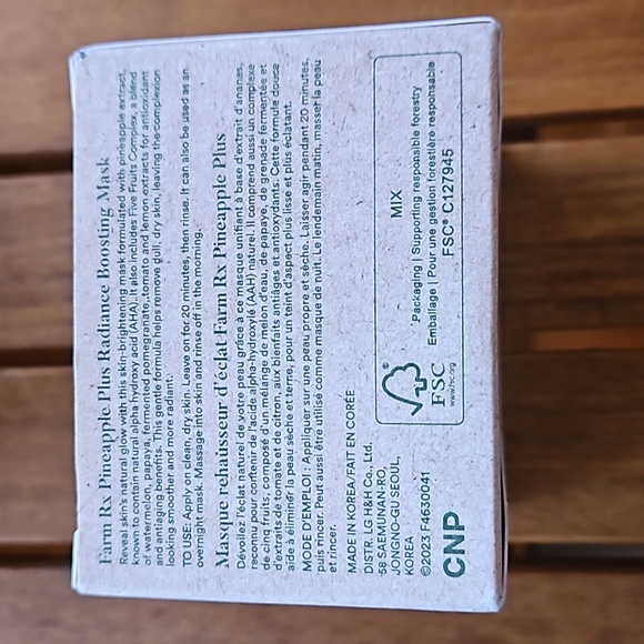 Farm X Vegan Pineapple Plus Brightening  Serum and Radiance Boosting Mask. NWT - Picture 3 of 6